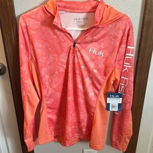 Huk Icon X Camo Hoodie Women’s size Large